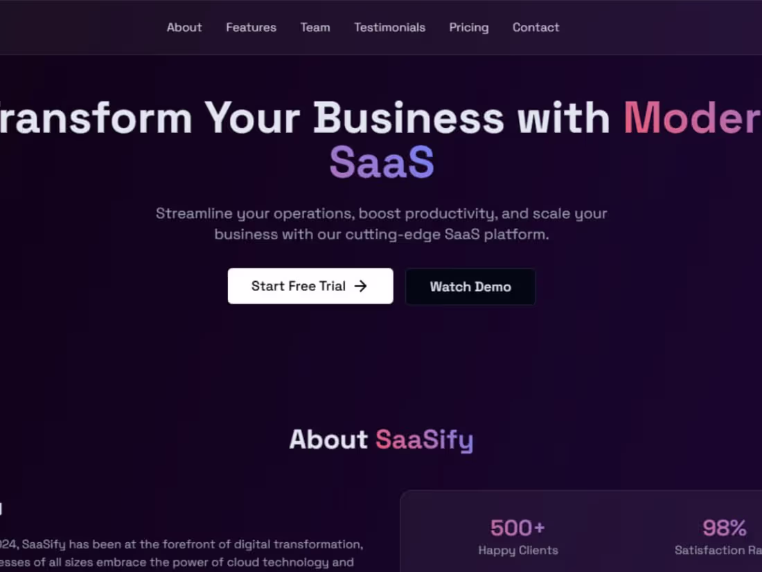 Cover image for SaaS Development