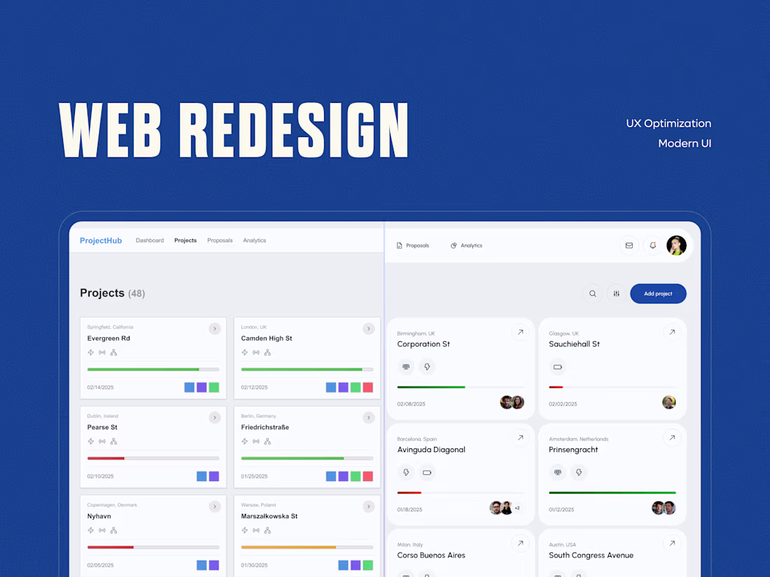 Cover image for Website Redesign & Development