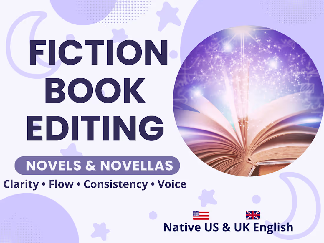 Cover image for Fiction Copyediting & Line Editing