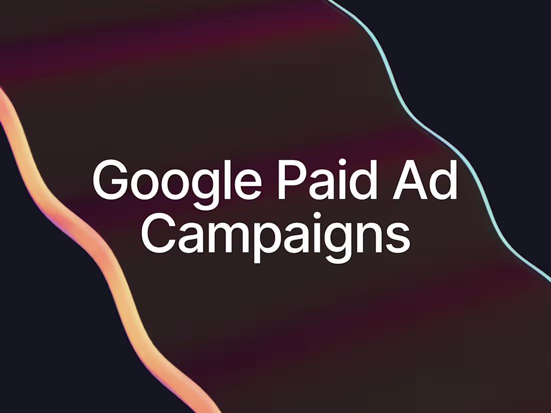 Cover image for Google Paid Ad Campaigns