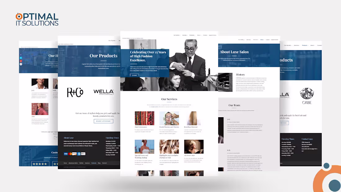 Cover image for Saloon Ecomm Web Project