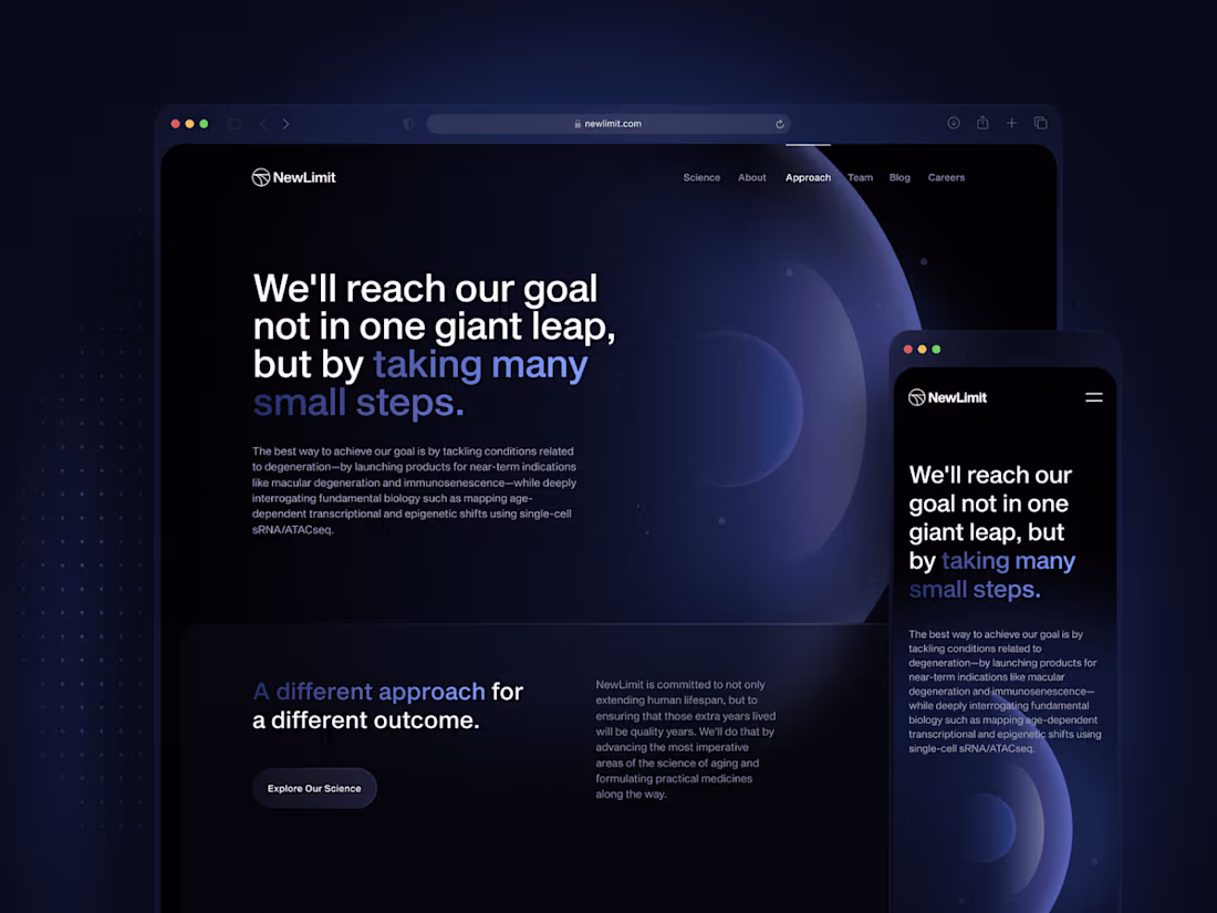 Cover image for Transform, Redesign and Build a responsive website design