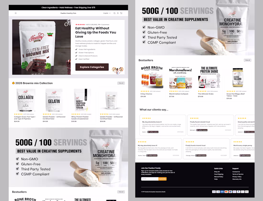 Cover image for Built this homepage to feel