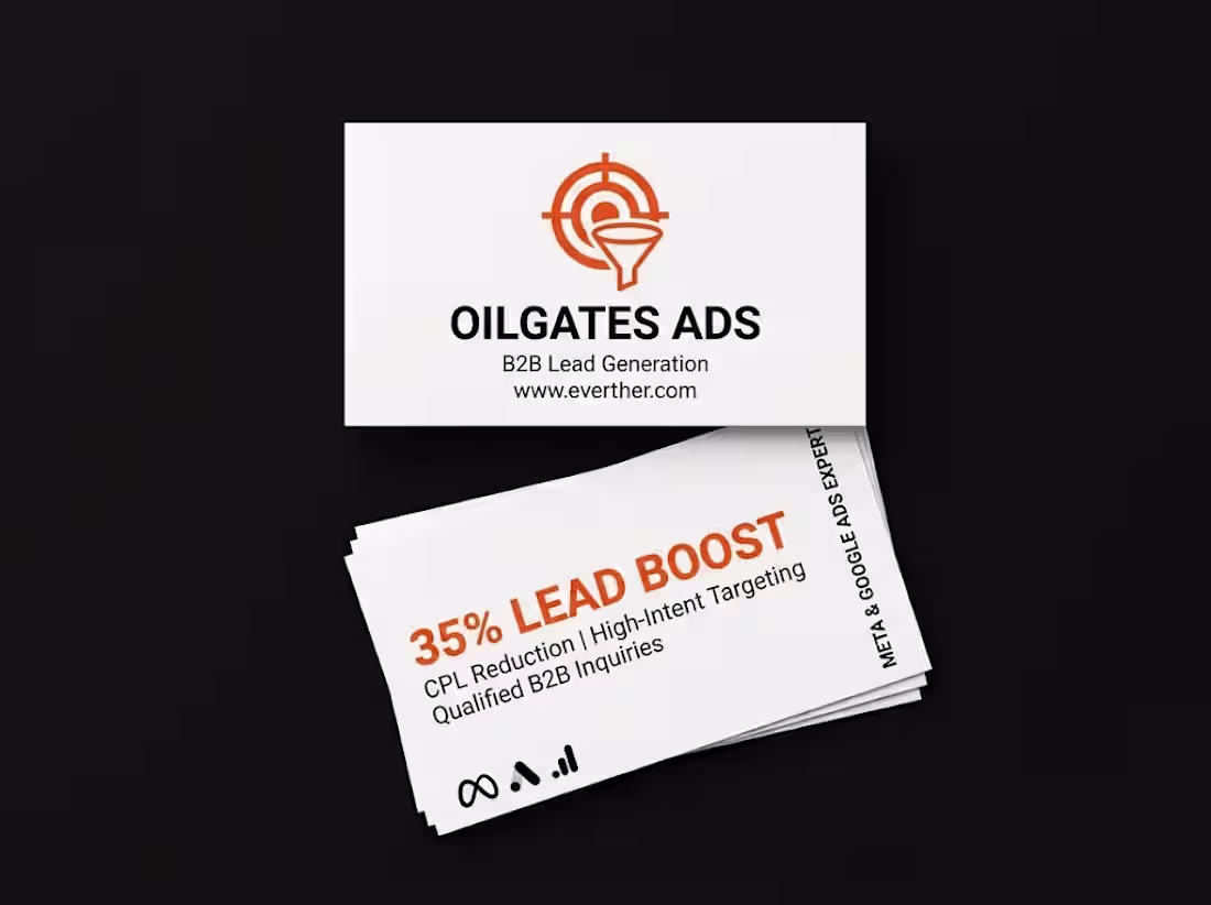 Cover image for Ads- Paid Media Campaigns for Oil & Gas Brand (Oilgates)