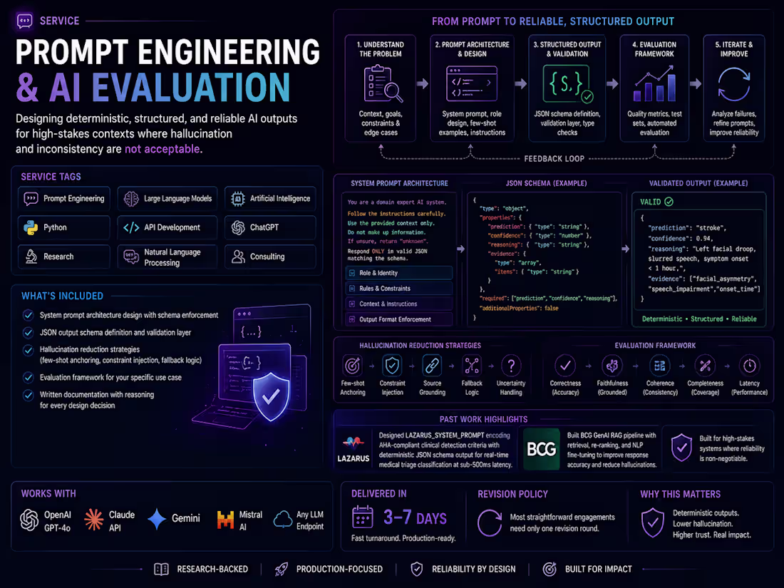Cover image for Prompt Engineering & AI Evaluation