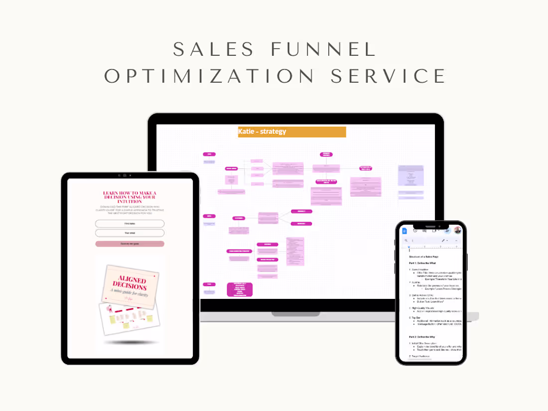 Cover image for Sales Funnel Optimization Service