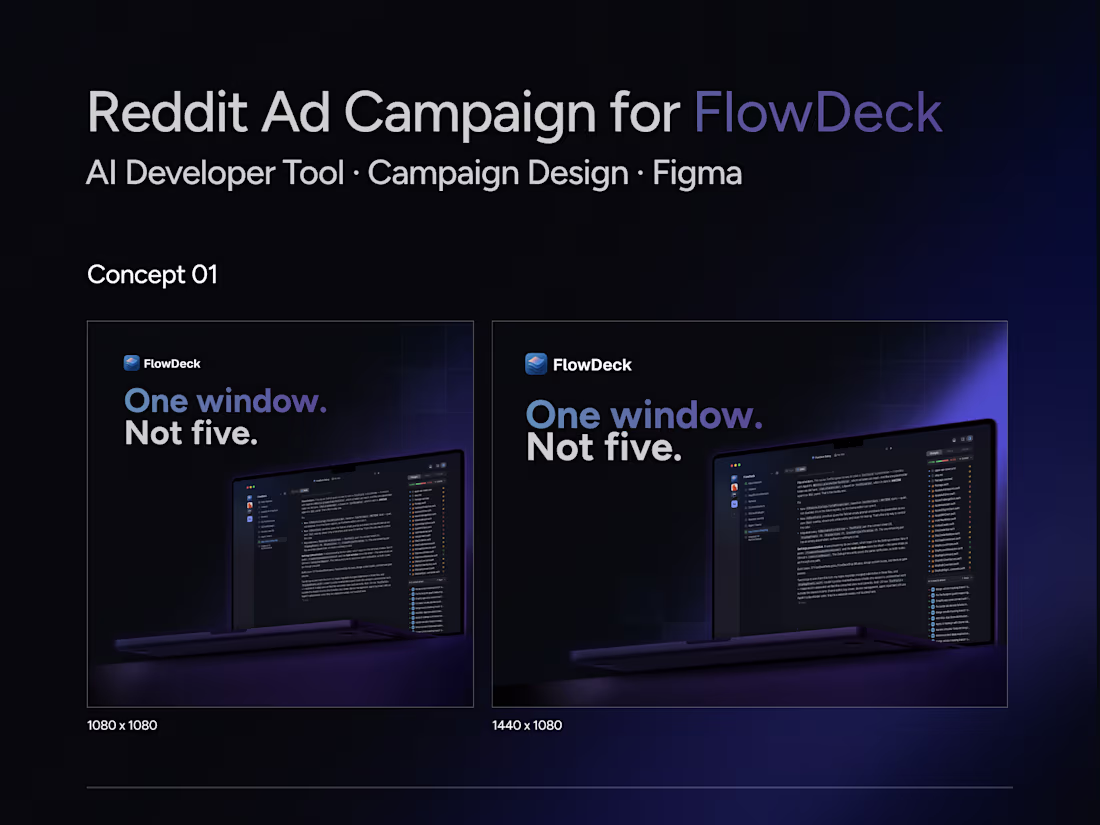 Cover image for Reddit Ad Campaign for FlowDeck | AI Developer Tool