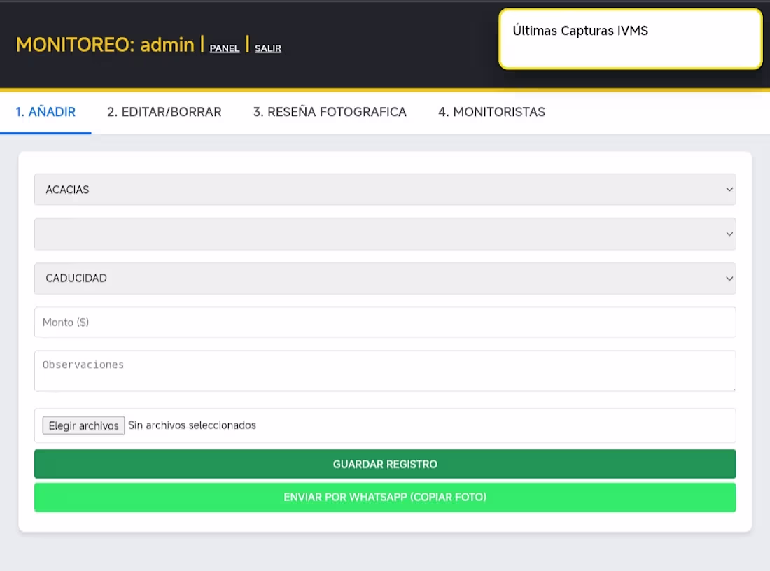 Cover image for Control de incidencias y estadísticas