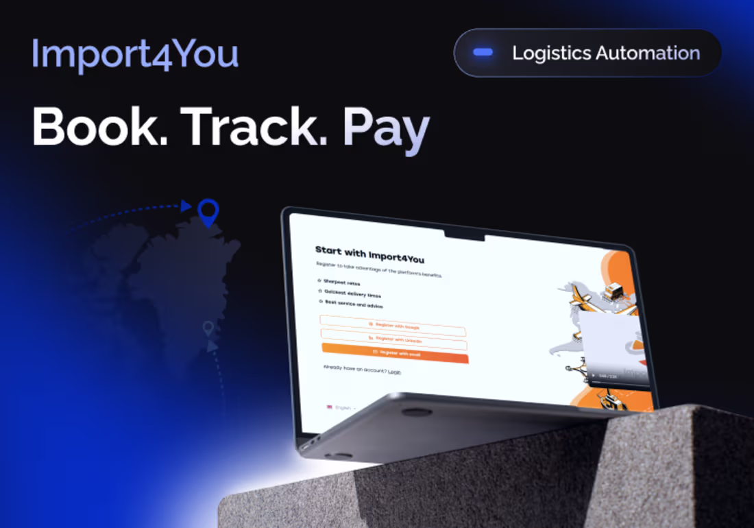Cover image for Import4You: 30% Faster Logistics Operations
The