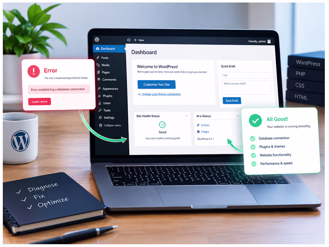 Cover image for WordPress Fixes