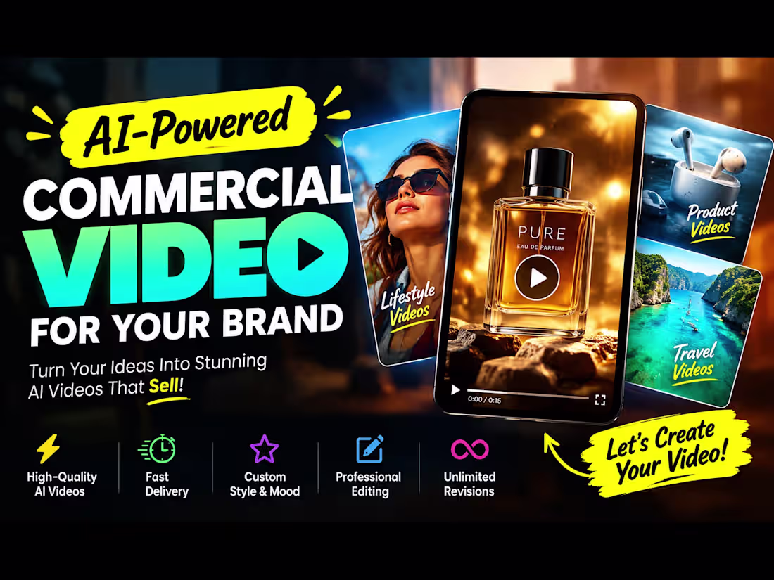 Cover image for AI Commercial Video Production