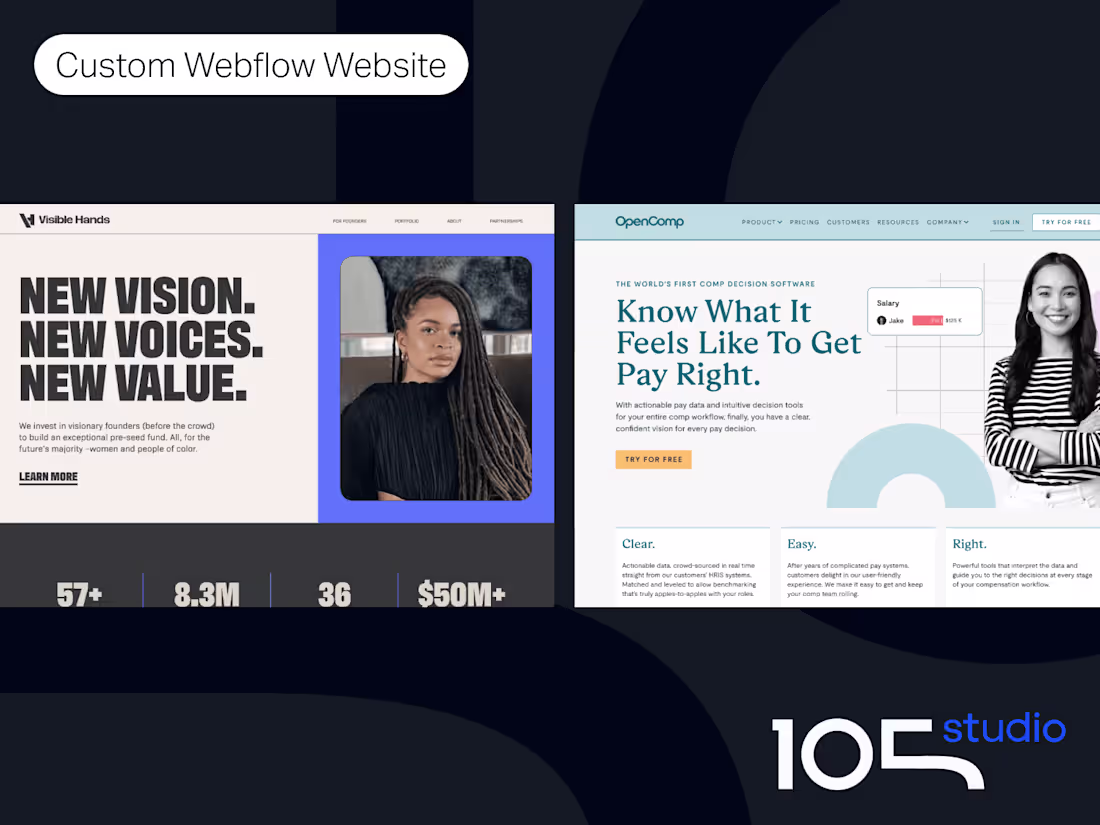 Cover image for Custom Webflow Website Design & Development