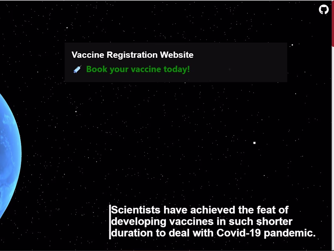 Cover image for Vaccine Registration System
