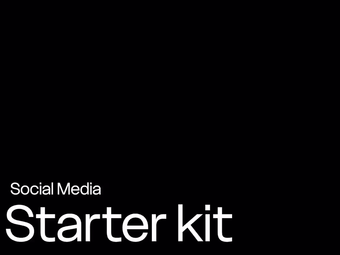 Cover image for Social media content Template pack