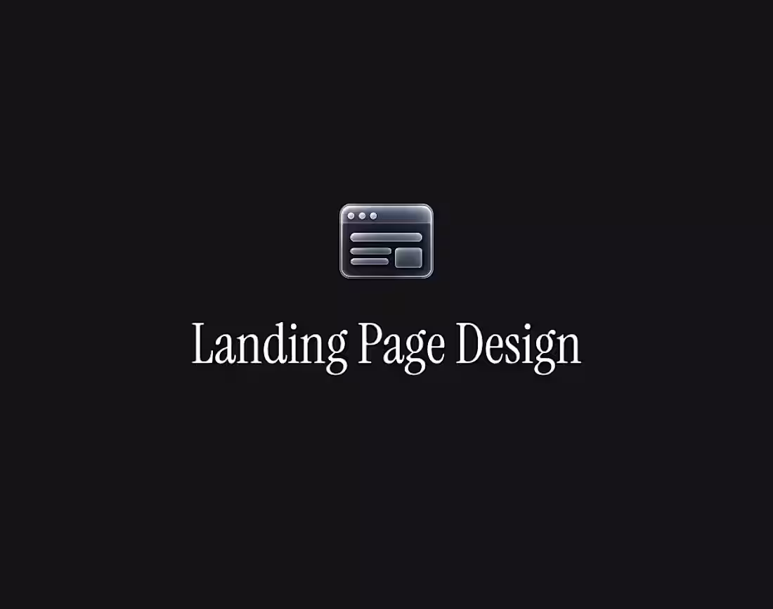Cover image for Landing Page Design