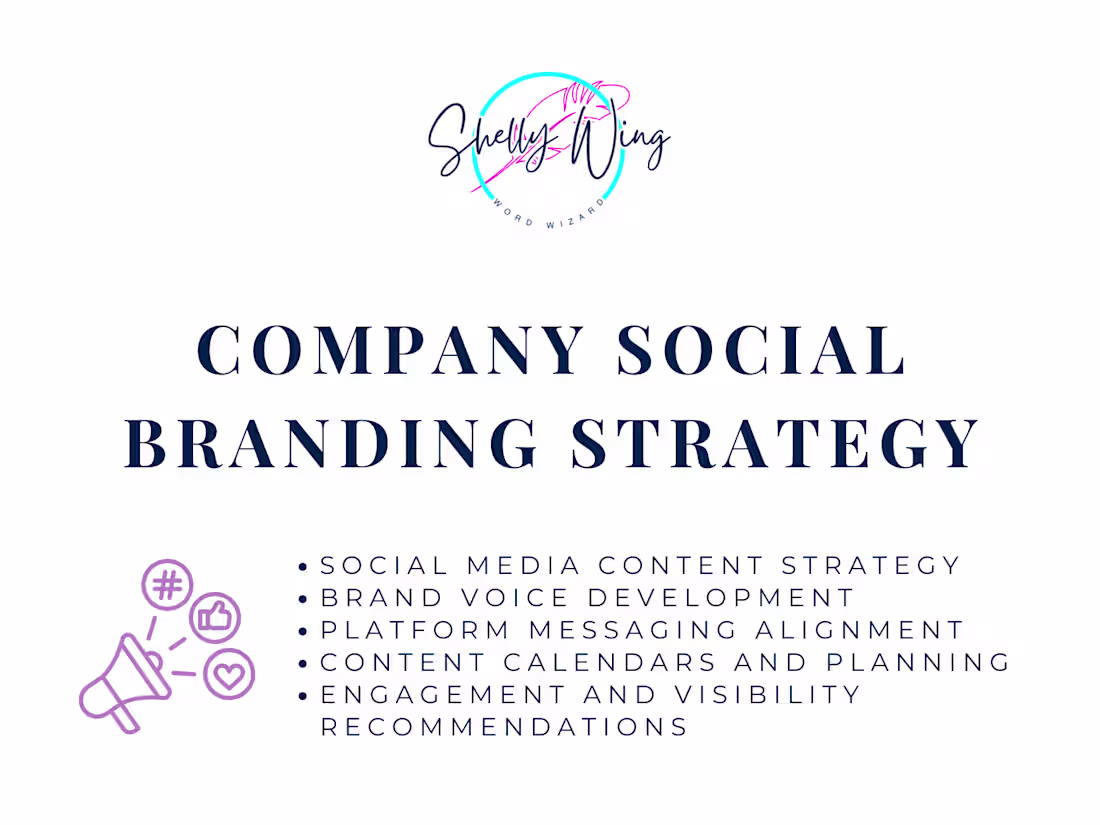 Cover image for Company Social Branding Strategy