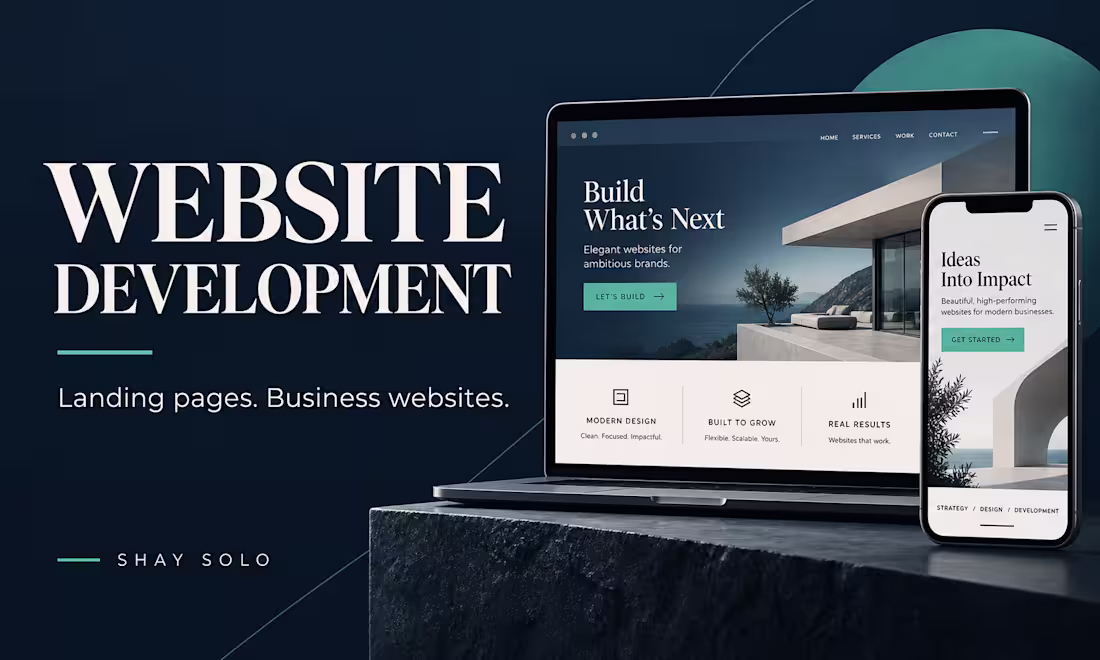 Cover image for Responsive Business Website: Up to 5 Pages
