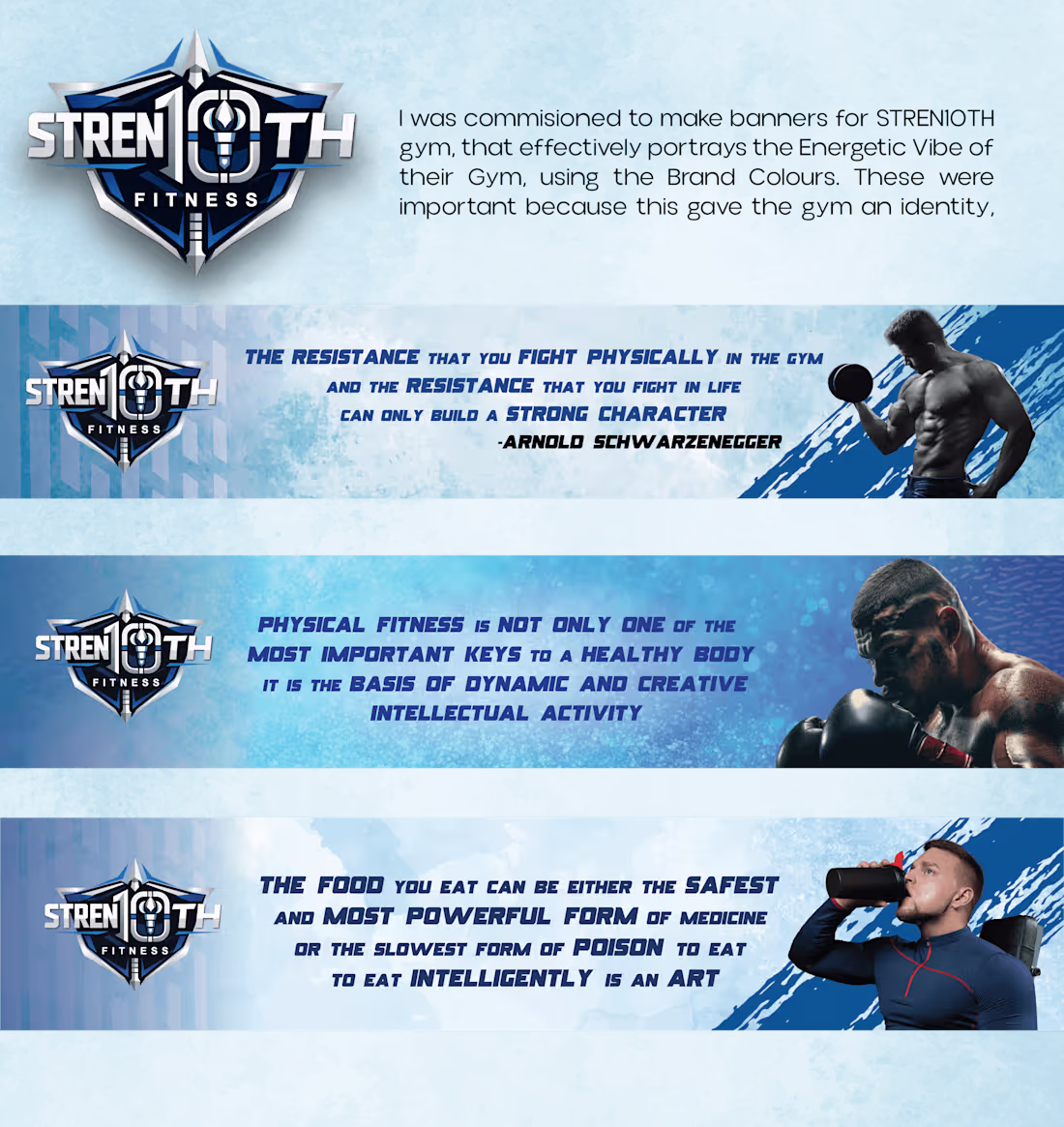 Cover image for STREN10TH BANNERS