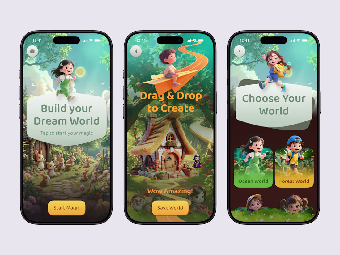 Cover image for Kids Learning Mobile App -