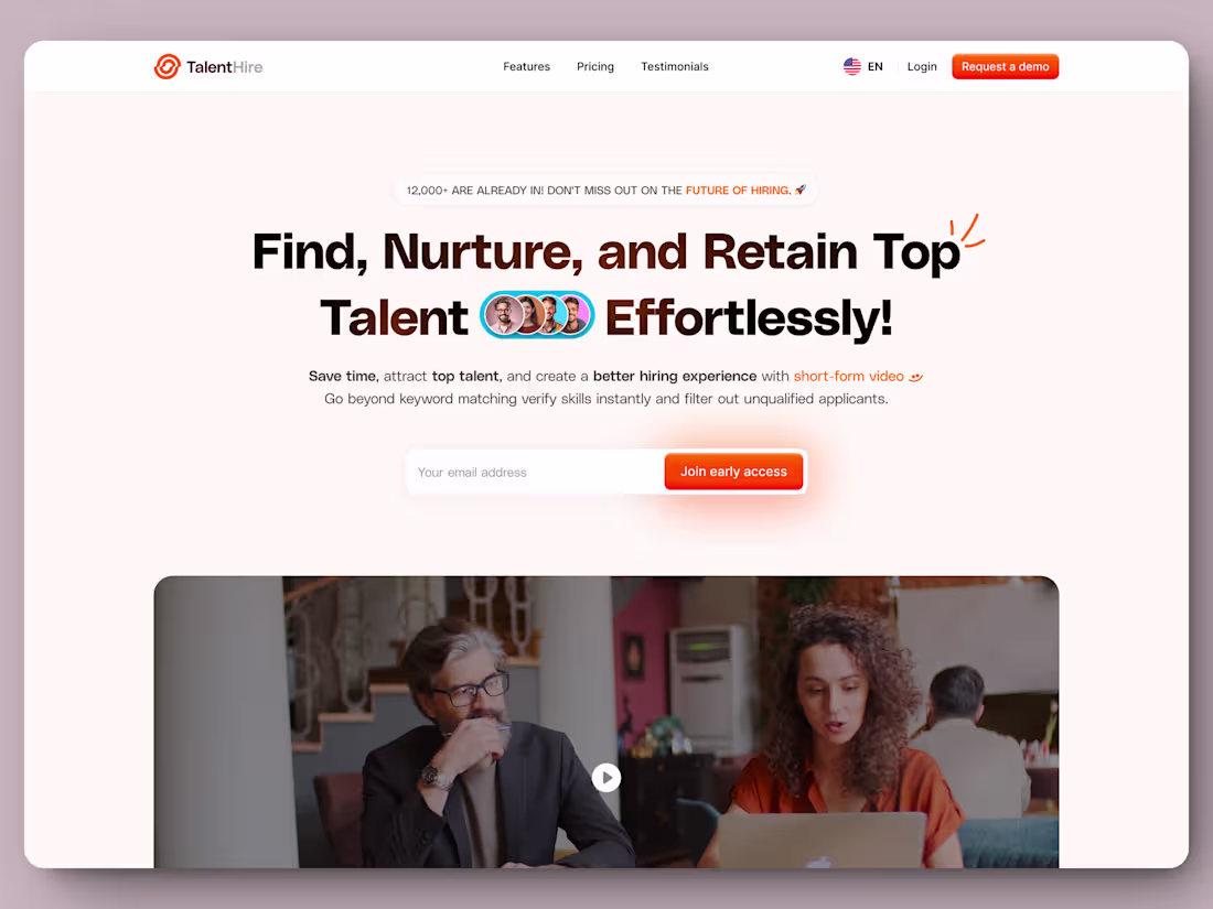 Cover image for TalentHire - Recruitment made easy