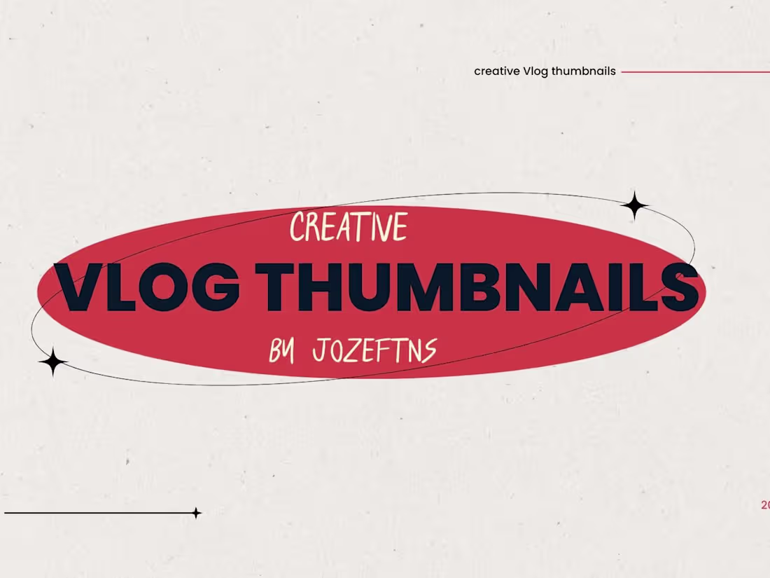 Cover image for Creative Vlog Thumbnails