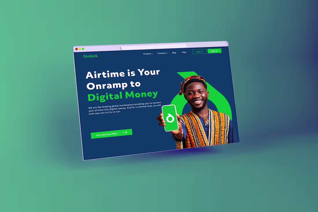 Cover image for Microfinace website ui ux finance website design
