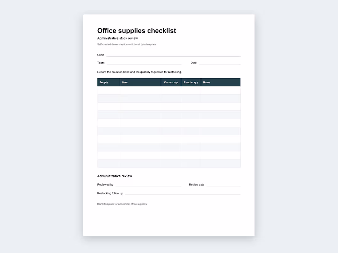 Cover image for Turn your notes into a one-page checklist