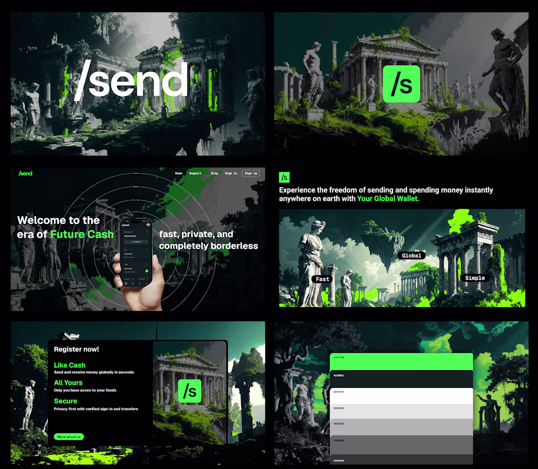 Cover image for Design for /send ,
How much