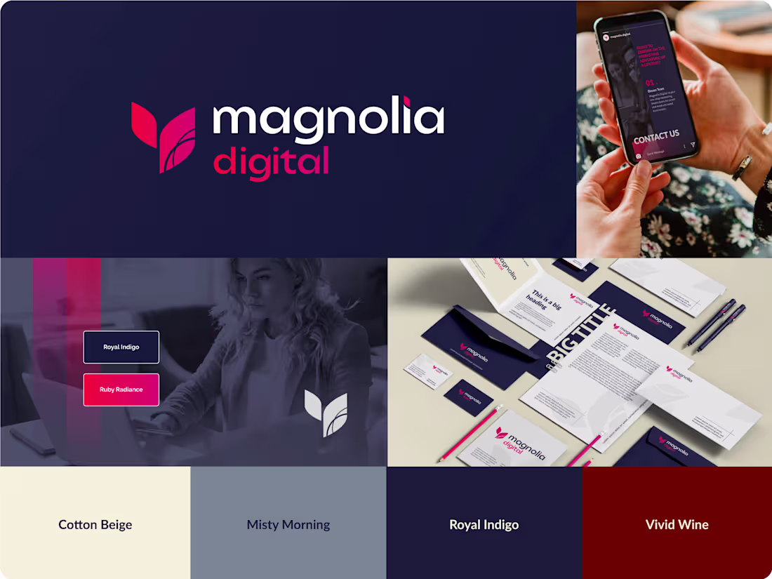 Cover image for Brand Identity - Magnolia Digital