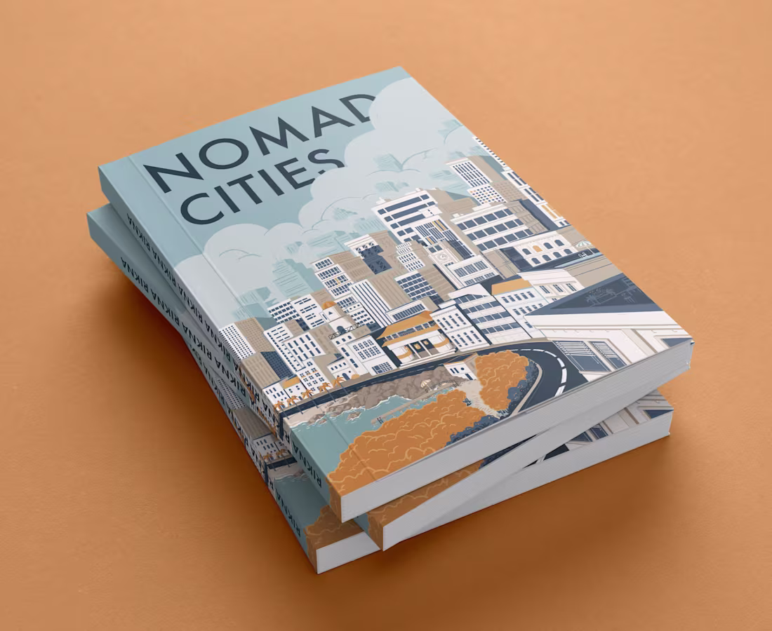 Cover image for Illustrated Book Cover Design