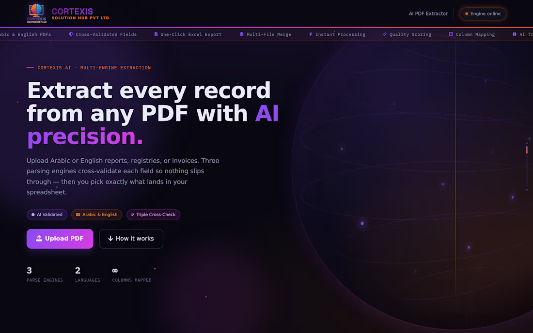 Cover image for AI PDF Data Extractor