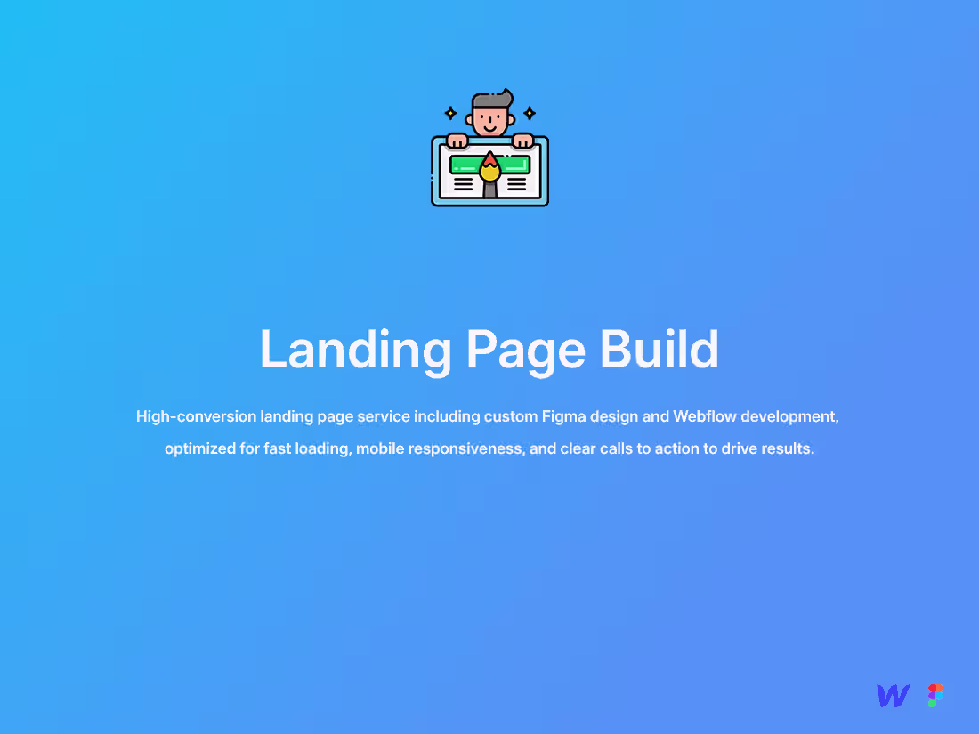 Cover image for Landing Page Build