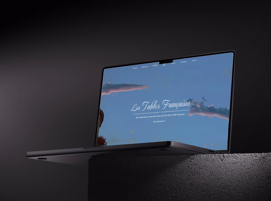 Cover image for Les Tables Françaises - Website & Brand Identity