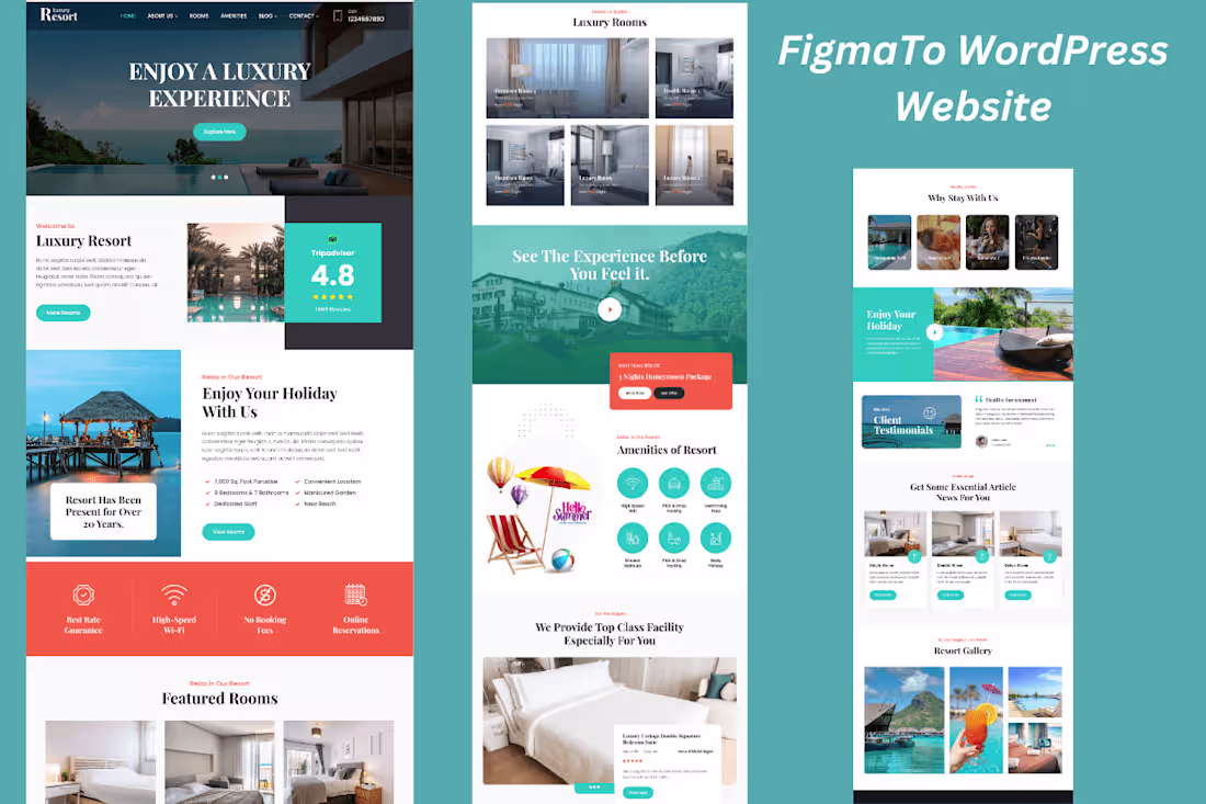 Cover image for Figma to WordPress Website