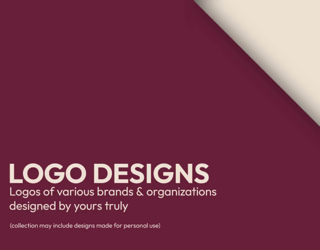 Cover image for Logo Designs