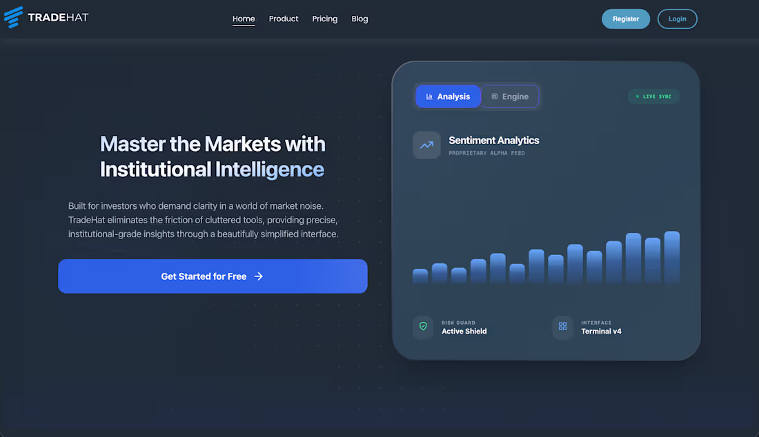Cover image for Built a scalable trading insights