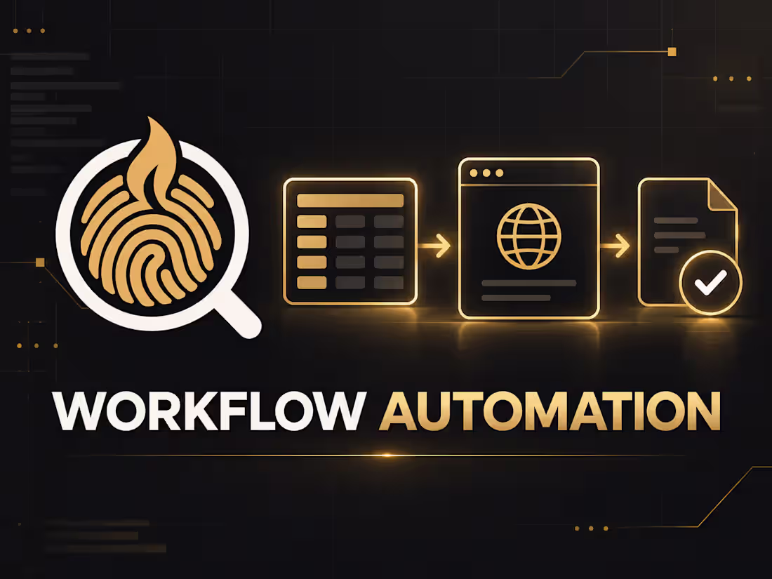 Cover image for Automate one repetitive data or browser workflow