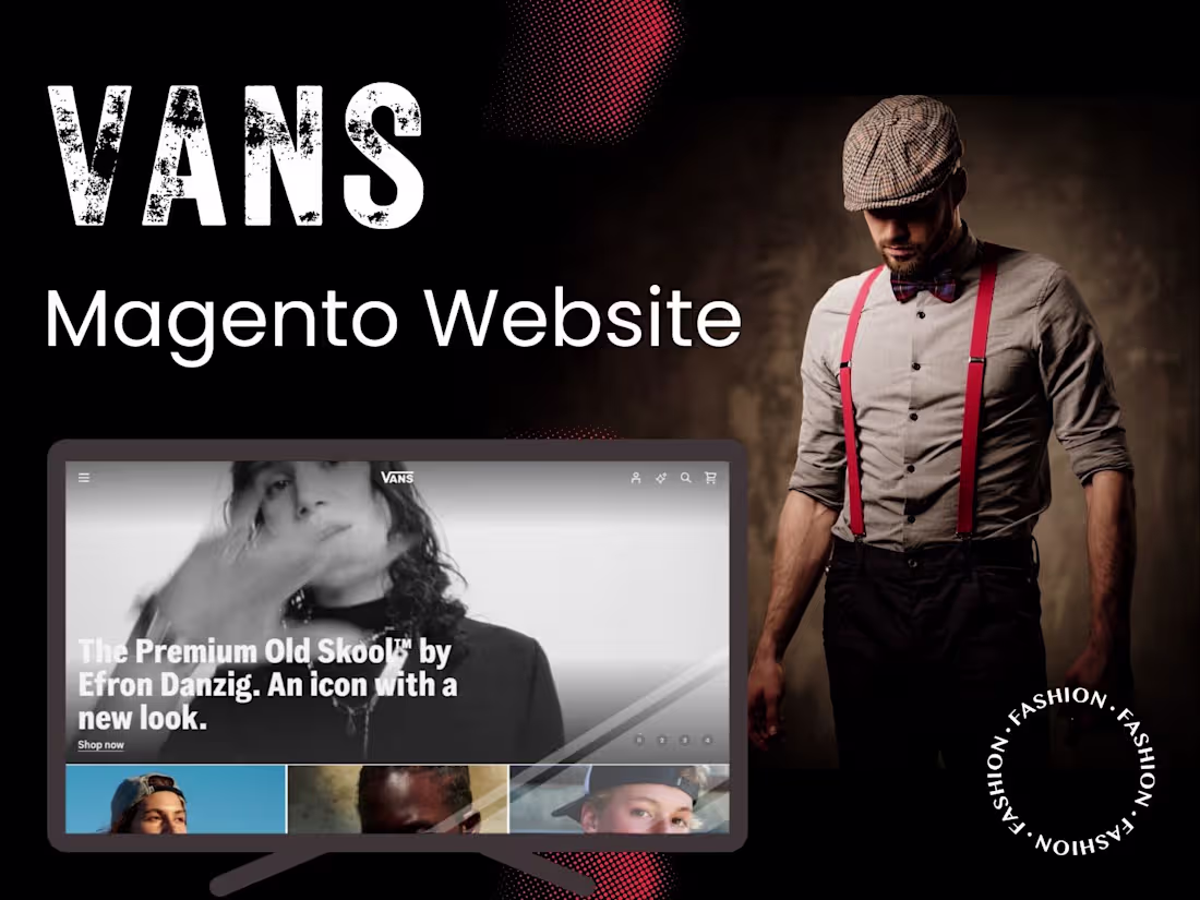 Cover image for Vans | Magento Website
