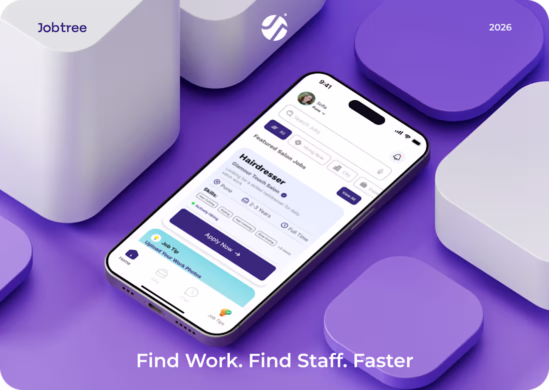 Cover image for Hiring app for Local Salon