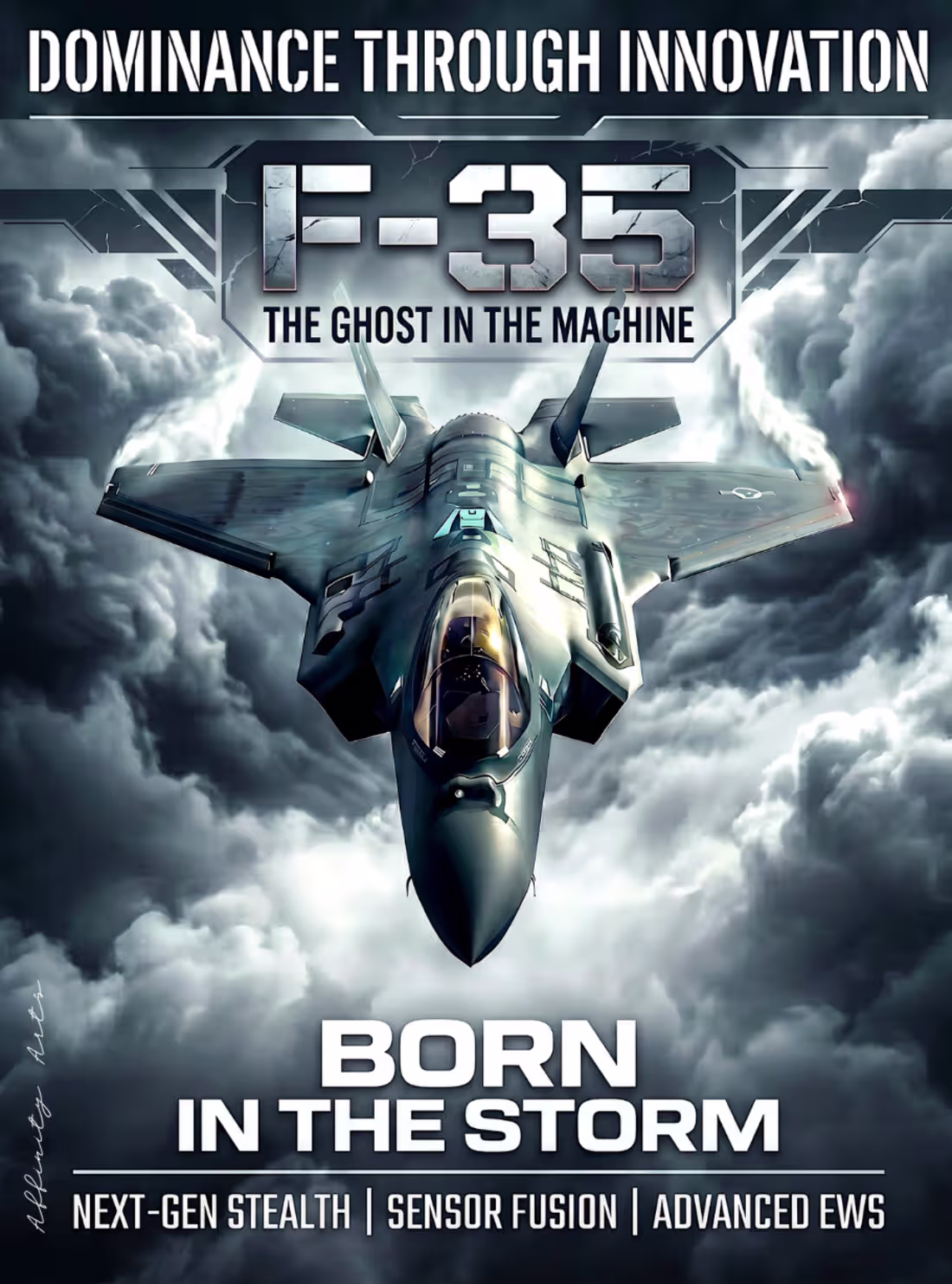 Cover image for "F-35: Born in the Storm"