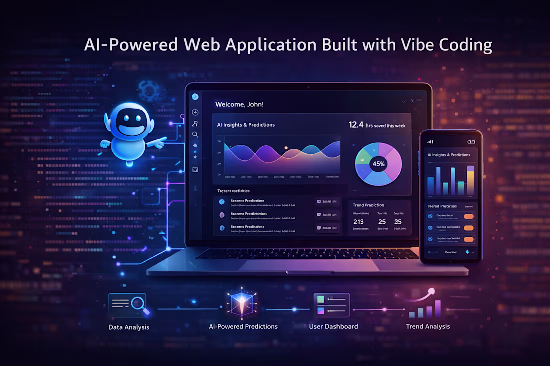 Cover image for AI-Powered Web Application Built with