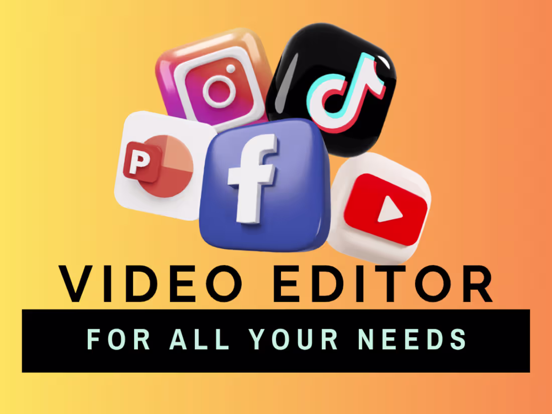 Cover image for Expert video editor for all your needs