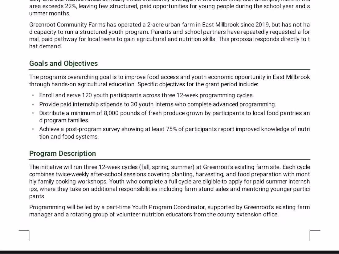 Cover image for The sample resume tells a