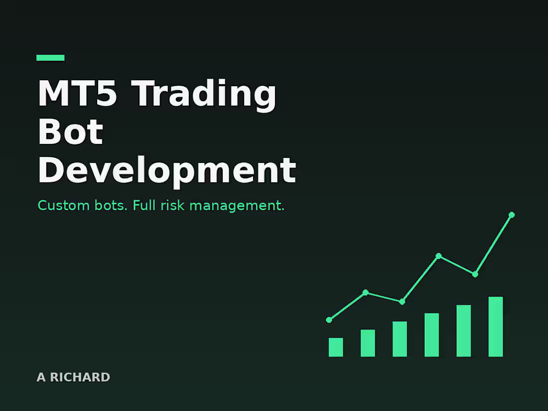 Cover image for MT5 Trading Bot Development