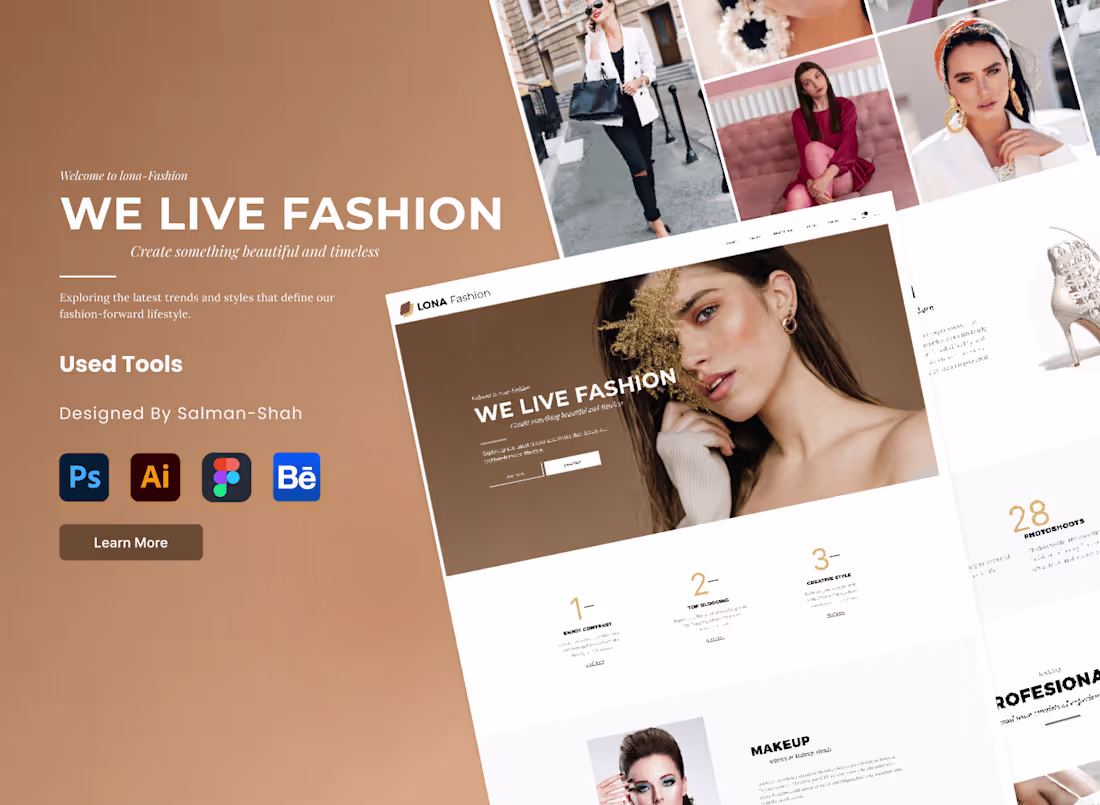Cover image for 
LONA Fashion | E-commerce Website