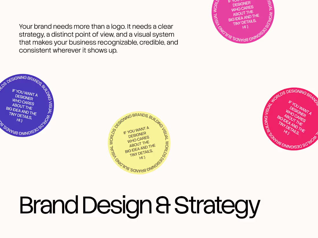 Cover image for Brand Design & Strategy