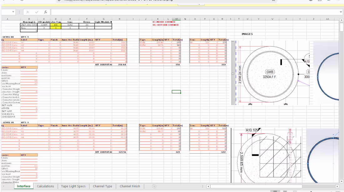 Cover image for BOM Raw sheet