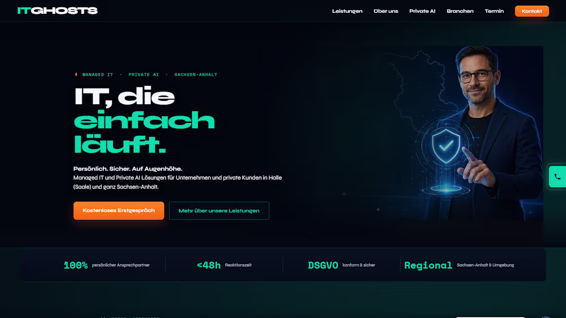 Cover image for Ghosti – Self-hosted AI Assistant for a Company Website