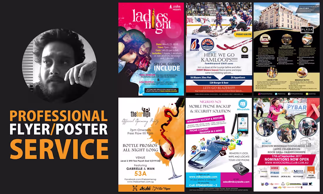 Cover image for Hire Expert Designer for High-Impact Flyers & Business Promo