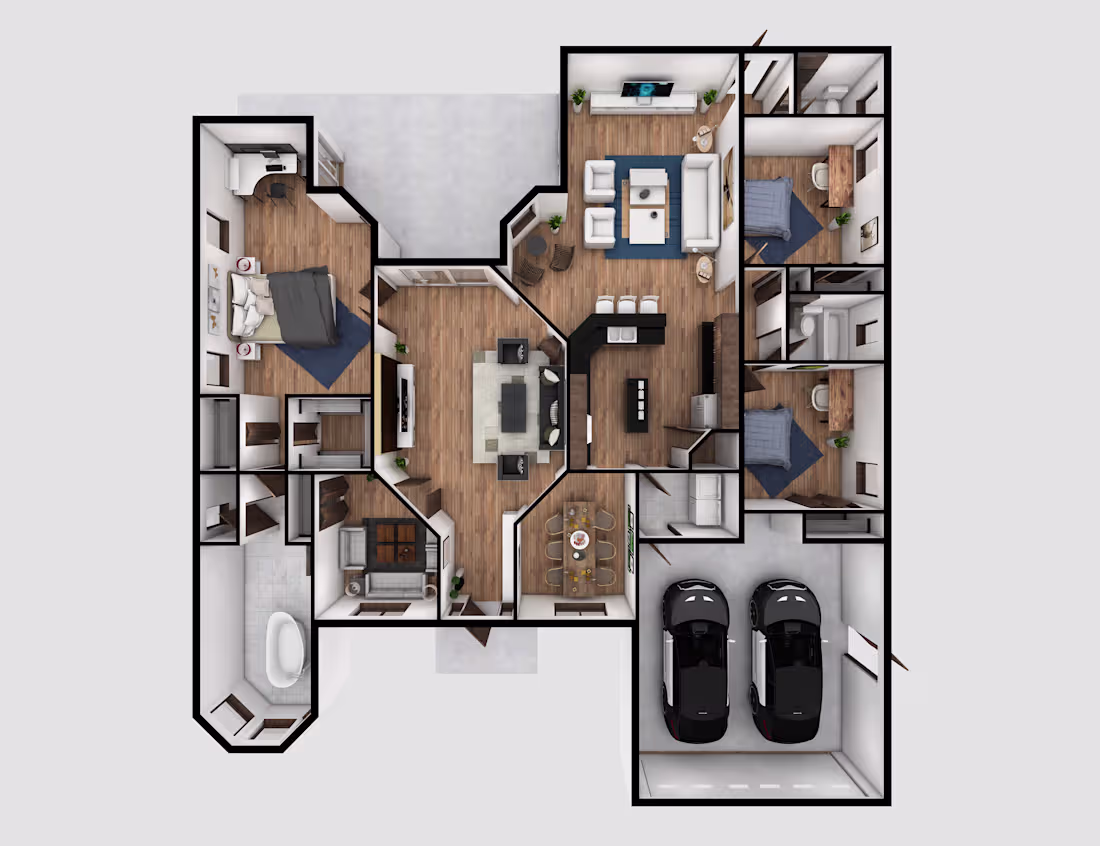 Cover image for 3d floor plan | Interior